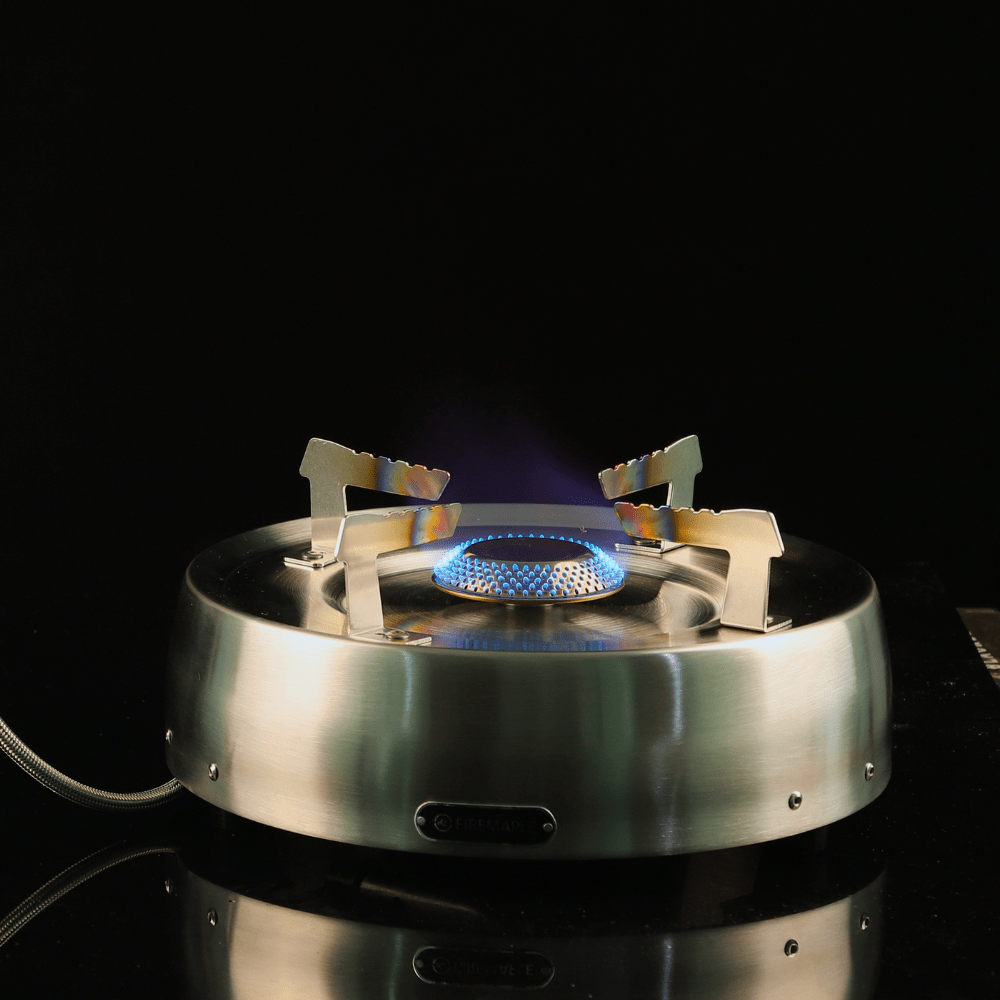 FireMaple Disc réchaud gaz déporté stable inox