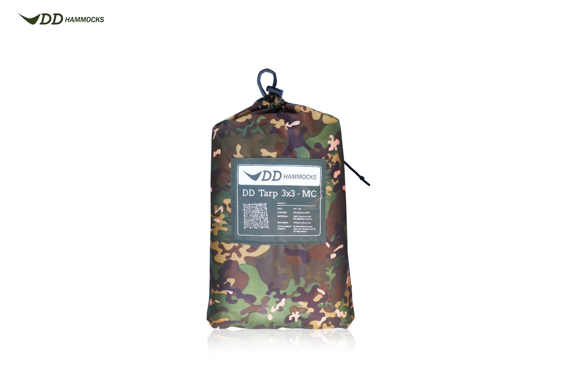 DD Hammocks Tarp 3x3 Bache Multicam Etanche