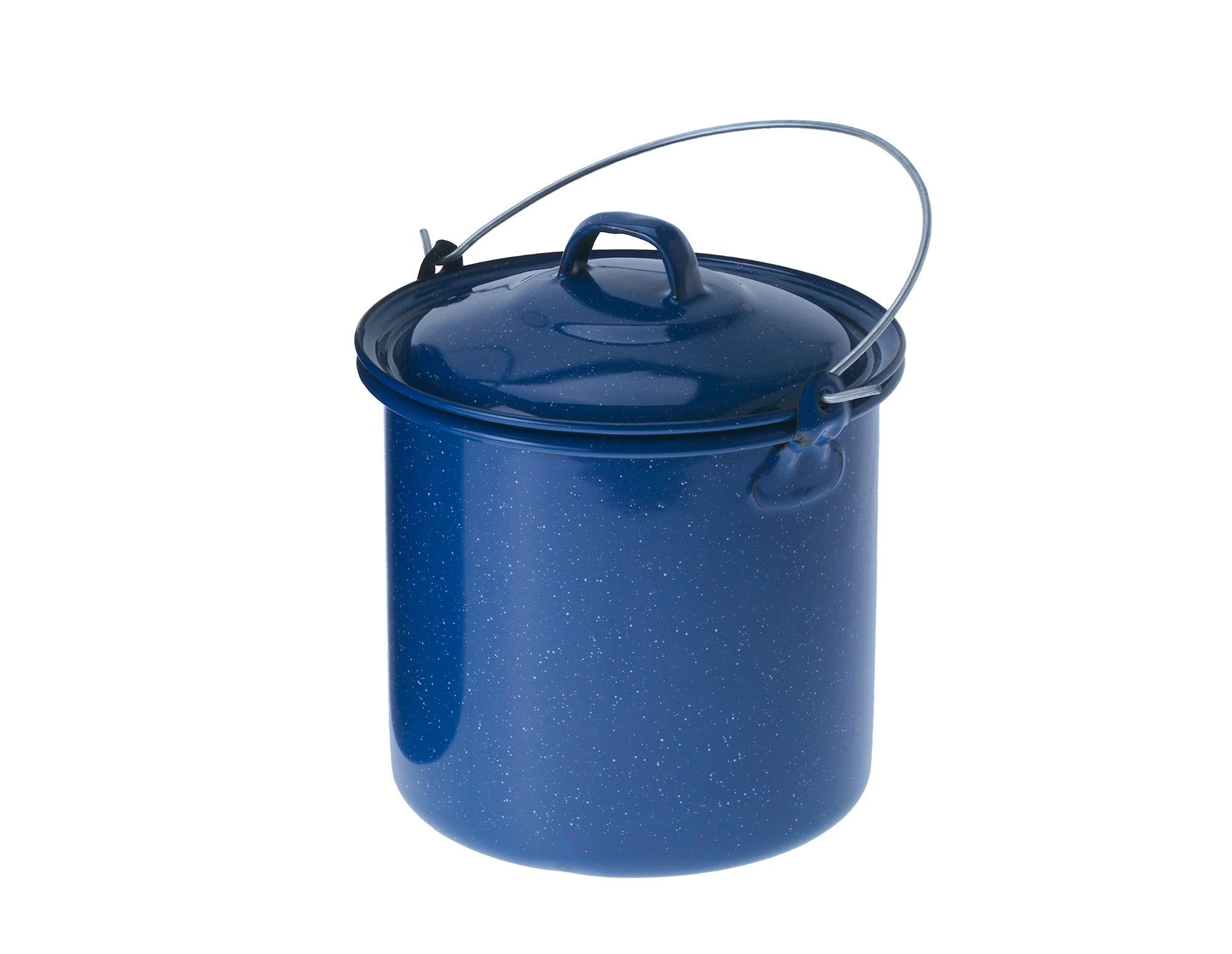 GSI Enamelware faitout émaillé 1,7 quart avec couvercle