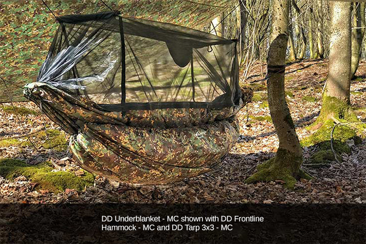 DD Underblanket MC isolation hamac multicam -5°C