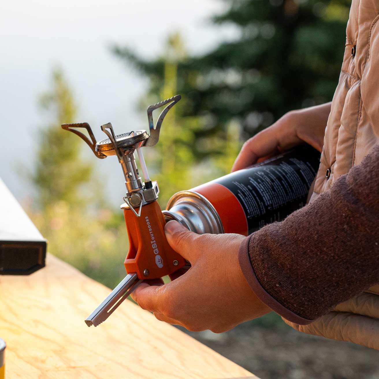 GSI Camp Stoves adaptateur réchaud butane-isobutane
