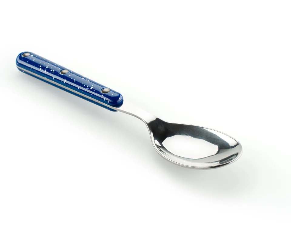 GSI Pioneer cuillère émaillée bleue