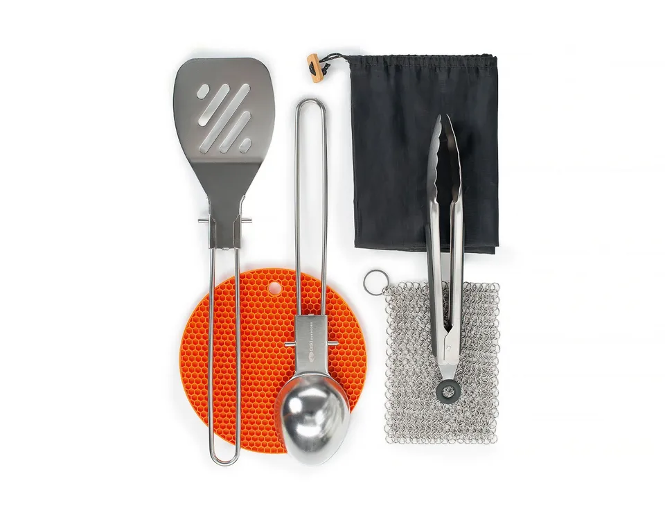 GSI Basecamp Set Ustensiles Cuisine Pliables
