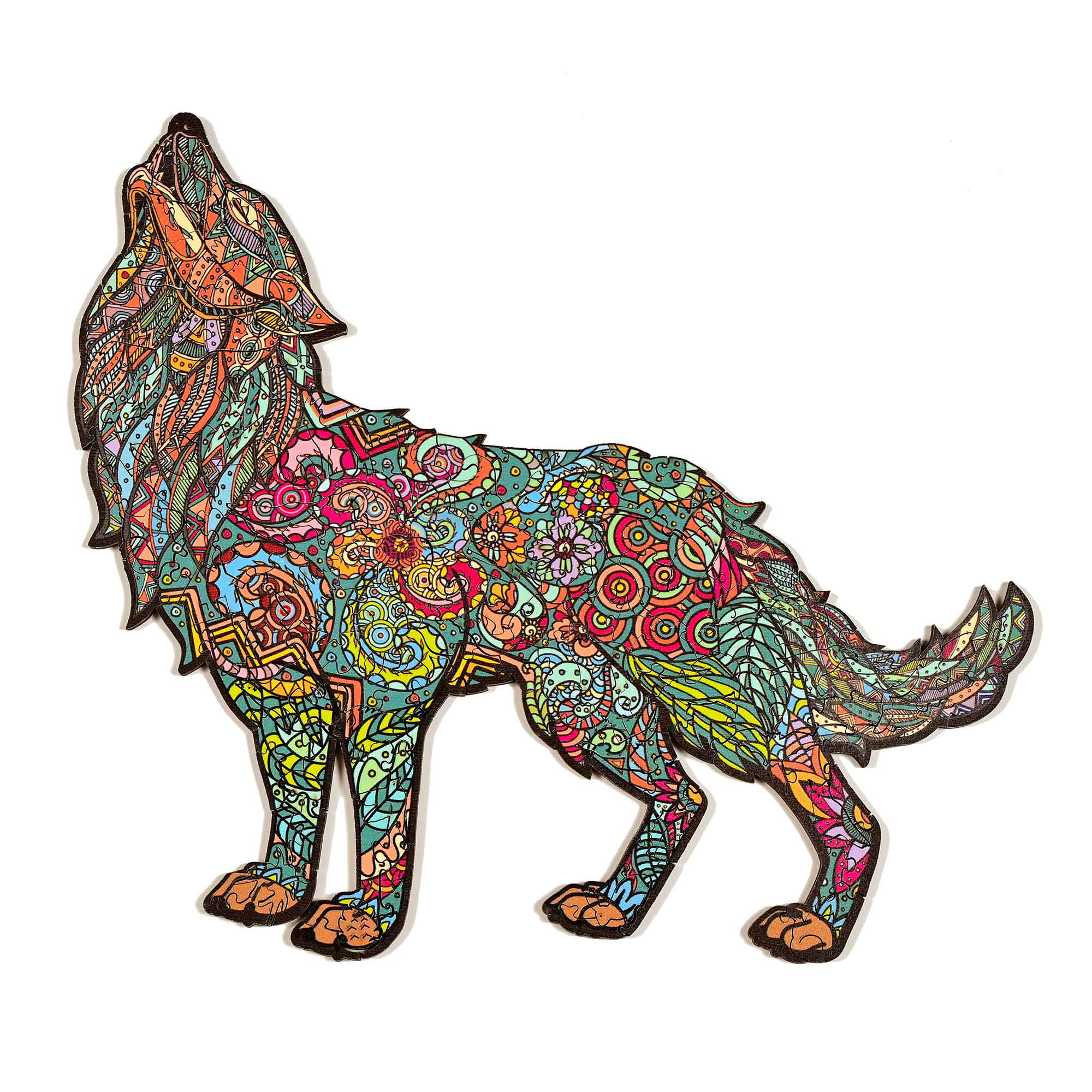 GSI Timber Wolf puzzle bois 188 pièces faune nature