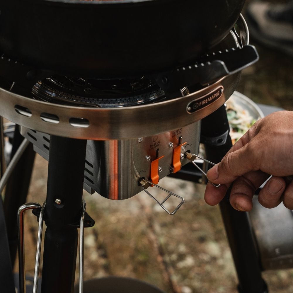 FireMaple Vulcan Dualblaze Pro réchaud basecamp 6 kW