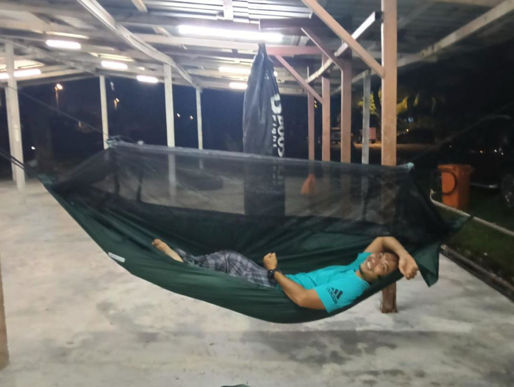 DD Travel Hamac camping bivi moustiquaire olive