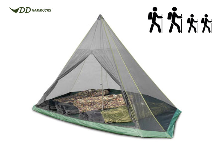 DD SuperLight Tipi tente intérieure moustiquaire 3 places