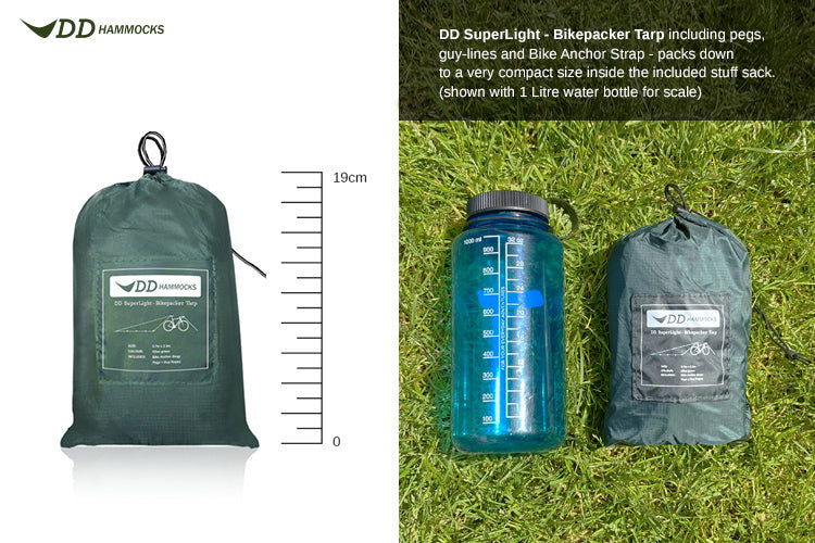 DD SuperLight Tarp Bikepacker 1 place waterproof selle