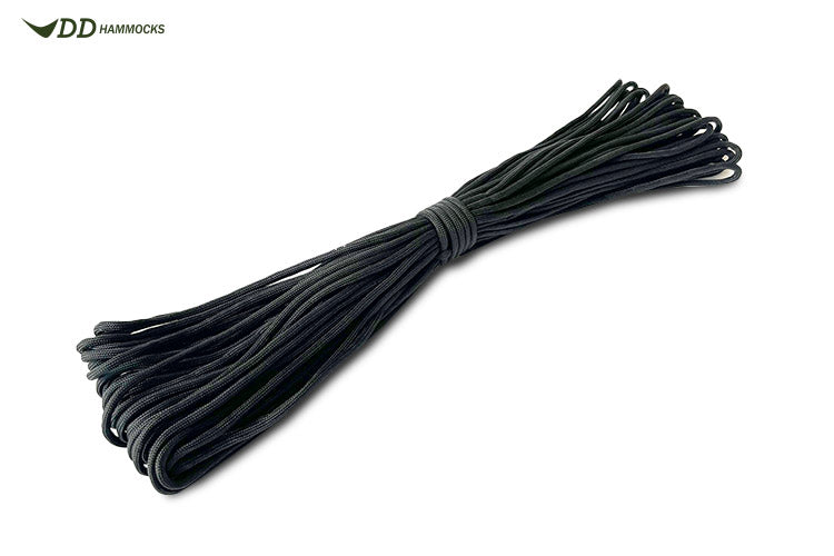 DD Paracord cordelette 4 mm Noir 25 m