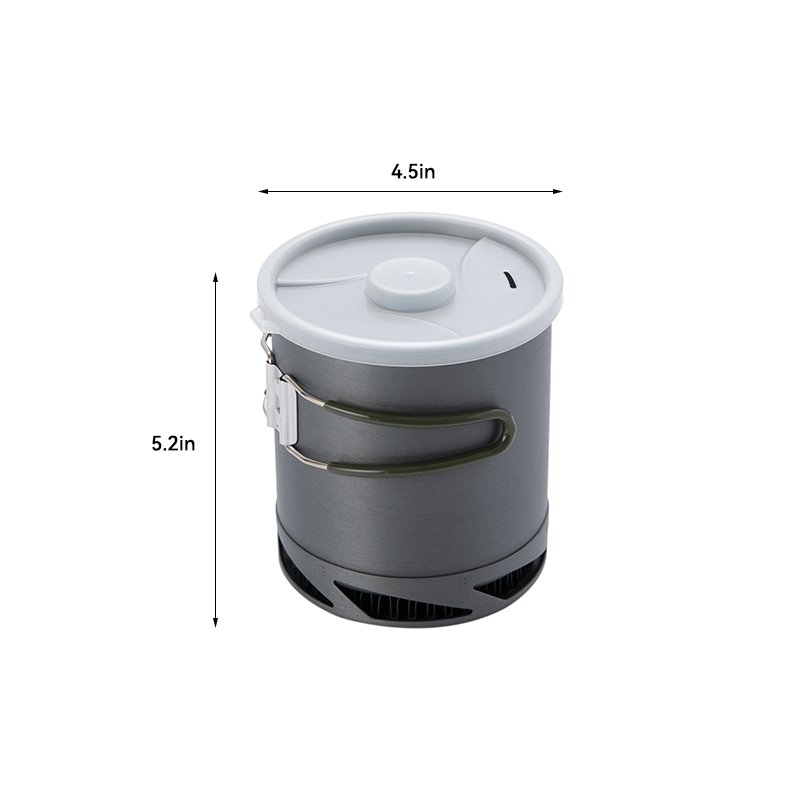 FireMaple FMC-XK6 popote alu 1 L échangeur chaleur