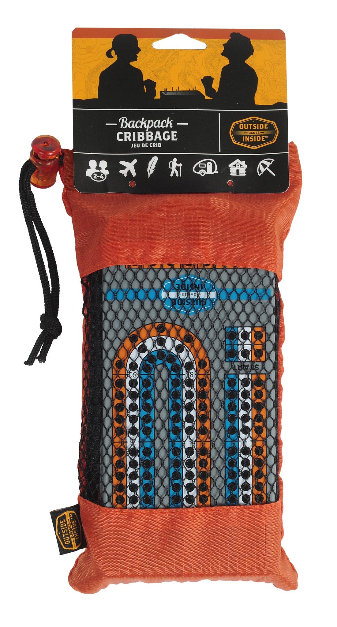 GSI Backpack jeu de cribbage pliable 2 joueurs