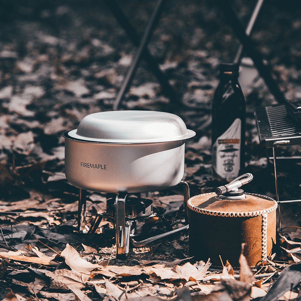 FireMaple Frost kit popote alu 0,8 L + poêle solo