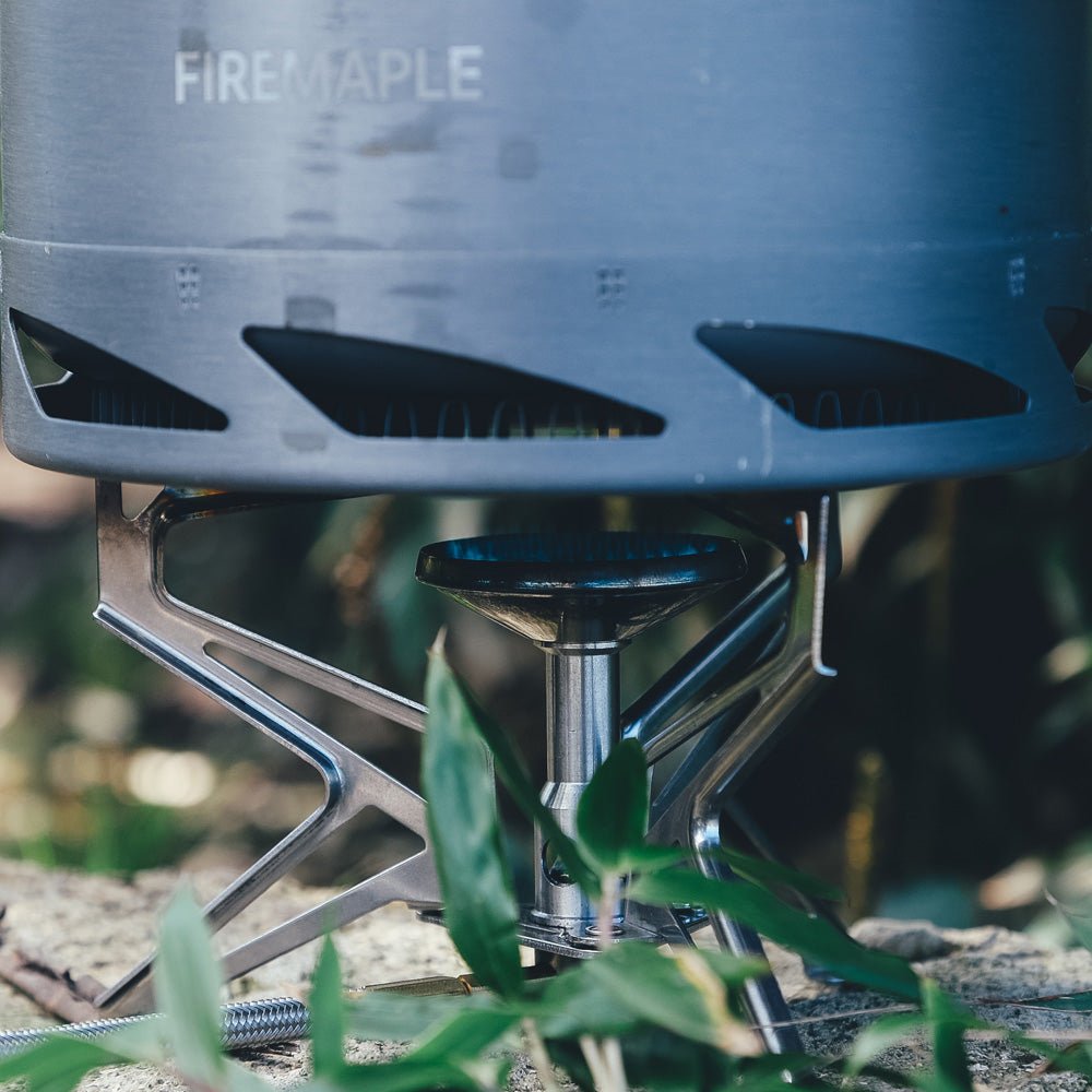 FireMaple Feast set popote camping 3 pièces échangeur chaleur