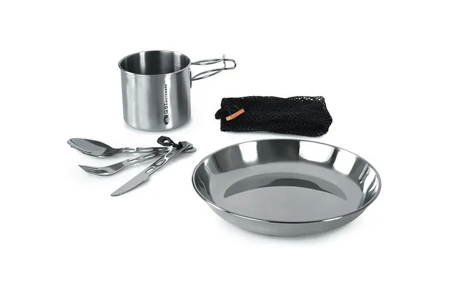 GSI Glacier set popote inox 1 personne + tasse 600 ml