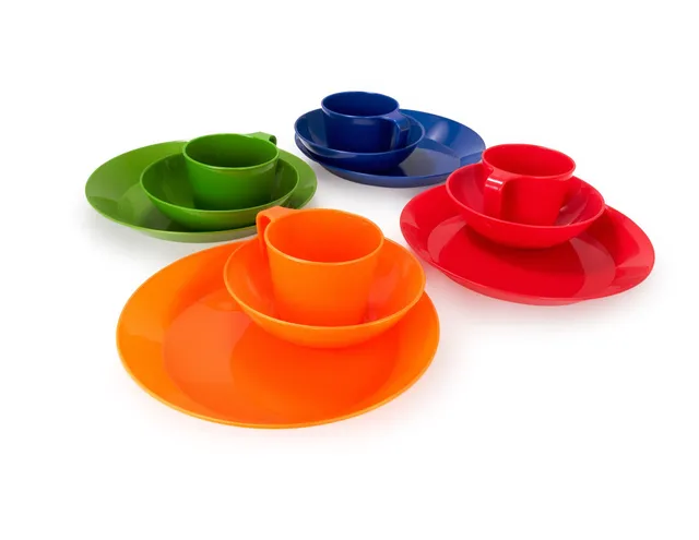 GSI Cascadian set table 4 personnes 12 pièces