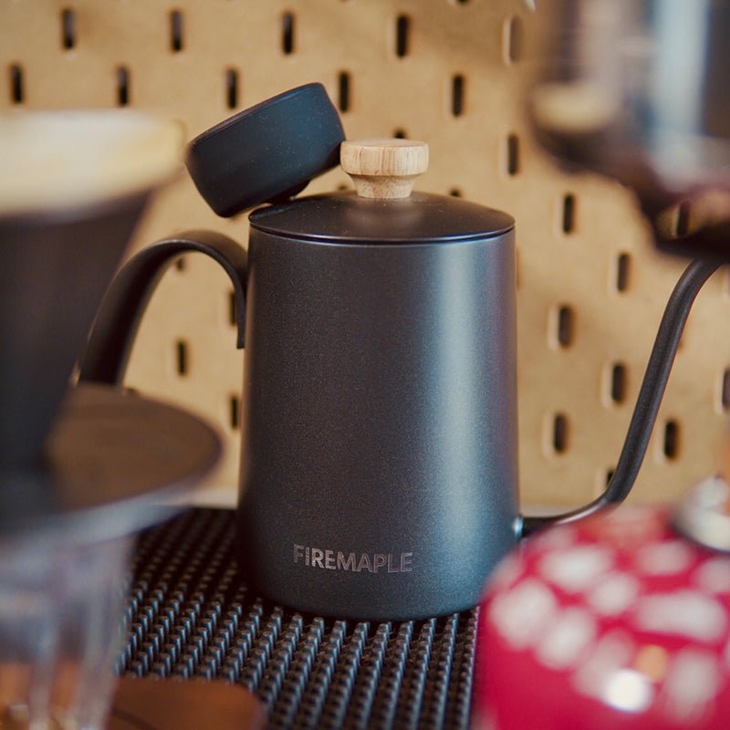 FireMaple Orca bouilloire café 600 ml col de cygne inox