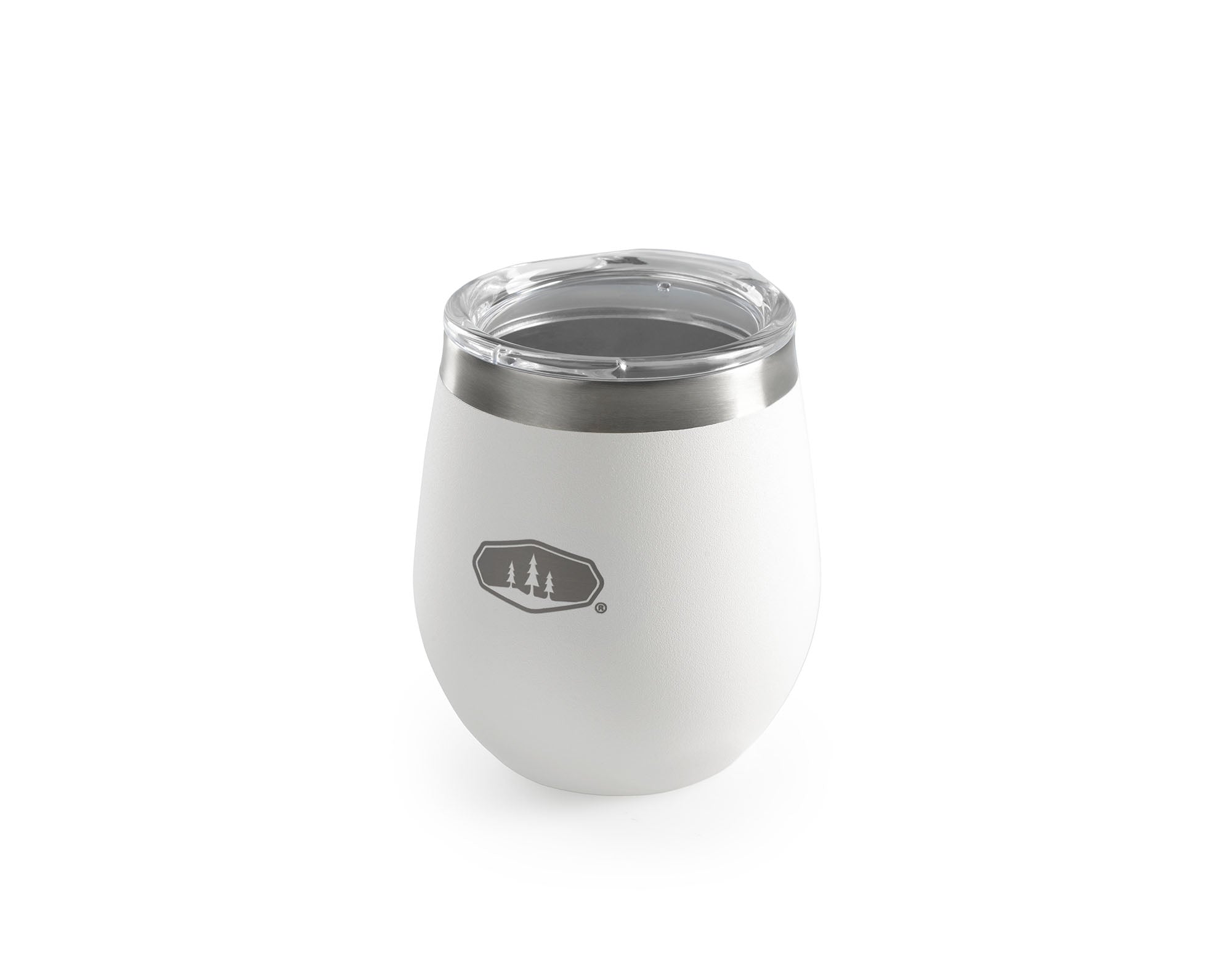 GSI Glacier verre isotherme inox 236 ml blanc