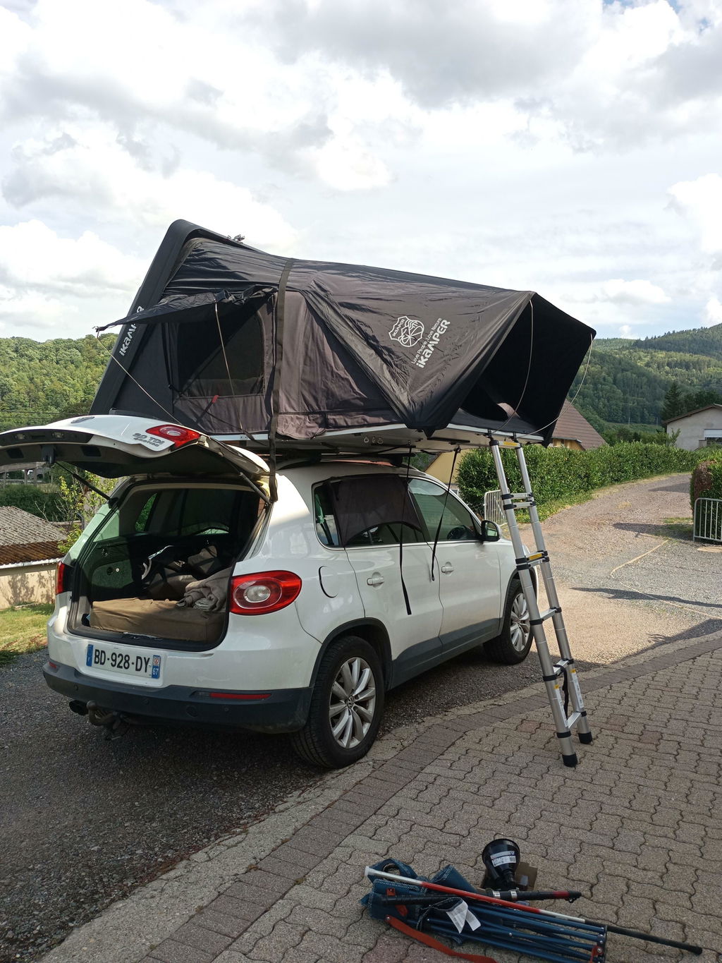 iKamper Skycamp 3.0 tente de toit 4 places noire