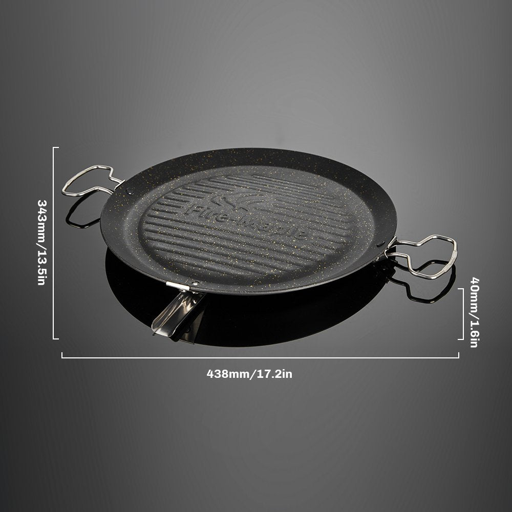 FireMaple 12,2" poêle grill antiadhésive camping