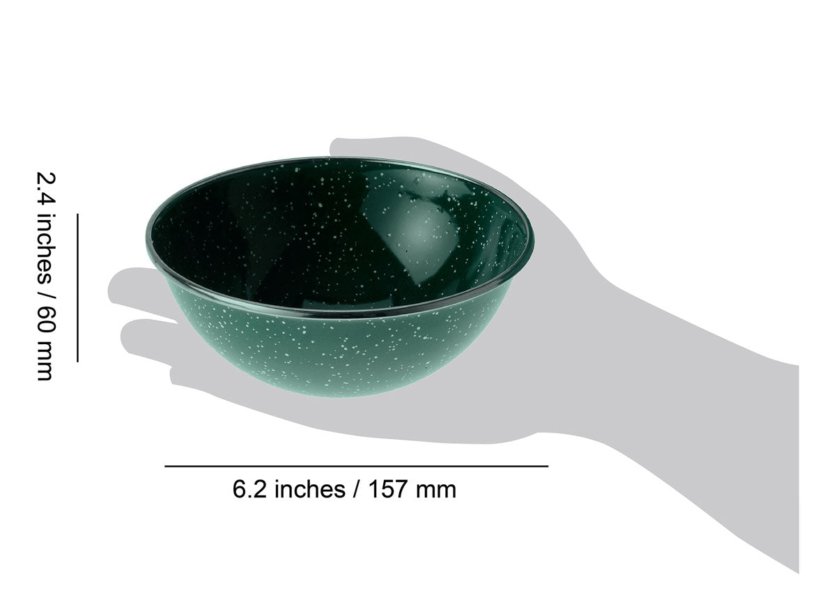 GSI Enamelware Pioneer bol émail 13 cm