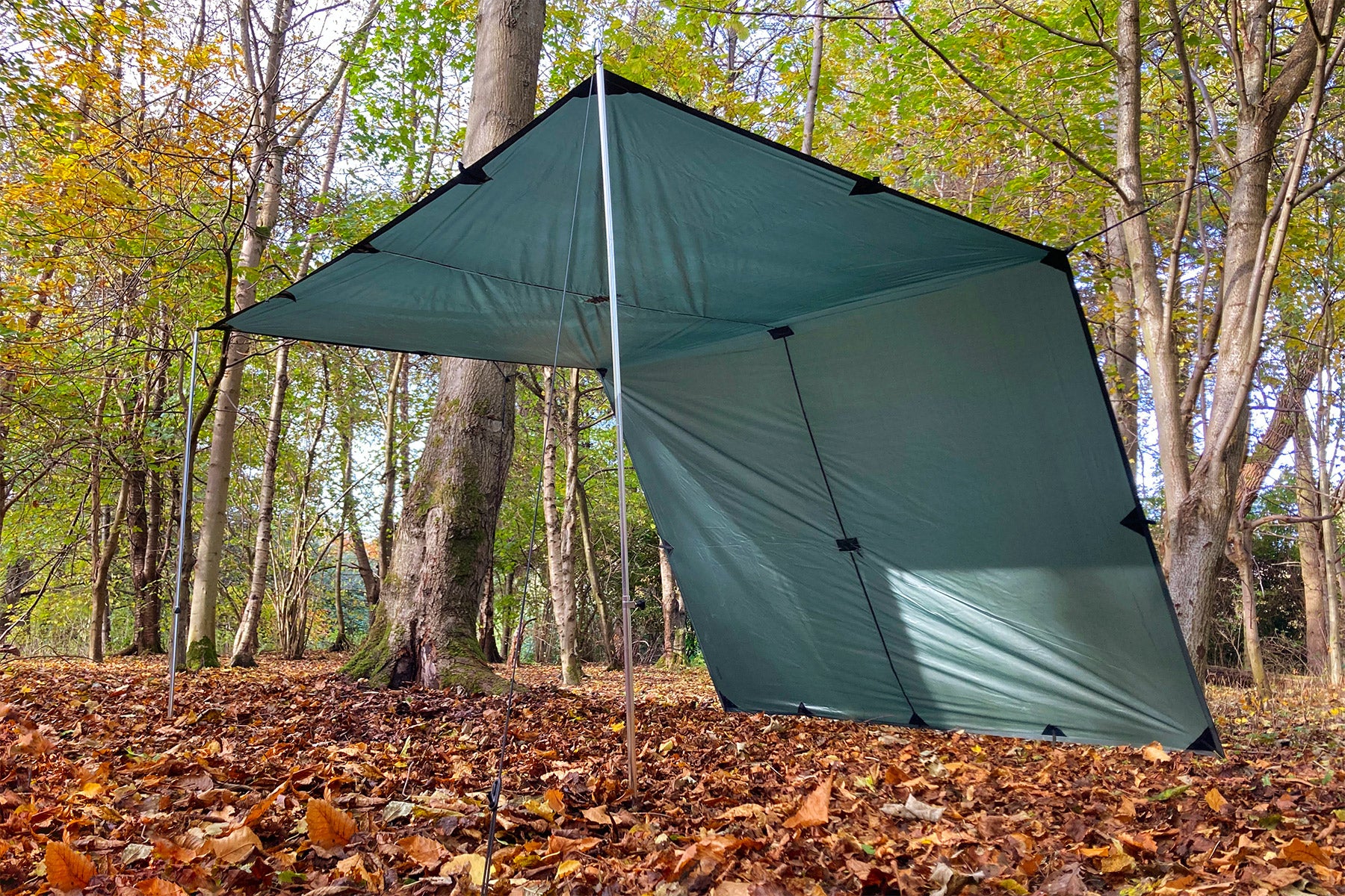DD Hammocks Tarp XL bâche 4,5x3 m Vert olive