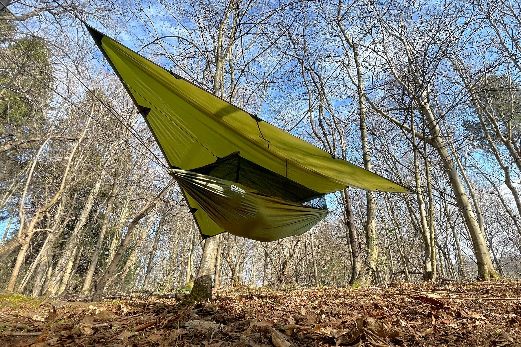 DD Frontline hamac recyclé olive drab moustiquaire