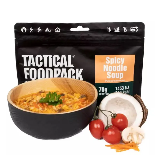 Tactical Foodpack soupe lyophilisée Nouilles épicée