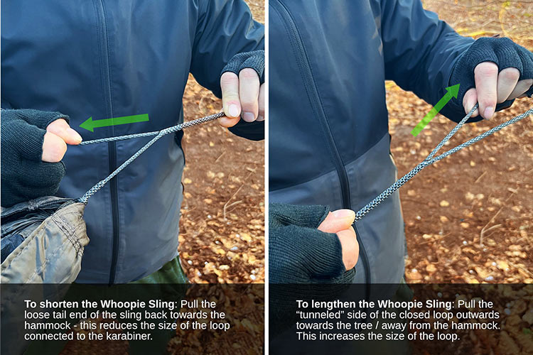 DD Hammocks Whoopie kit suspension hamac complet