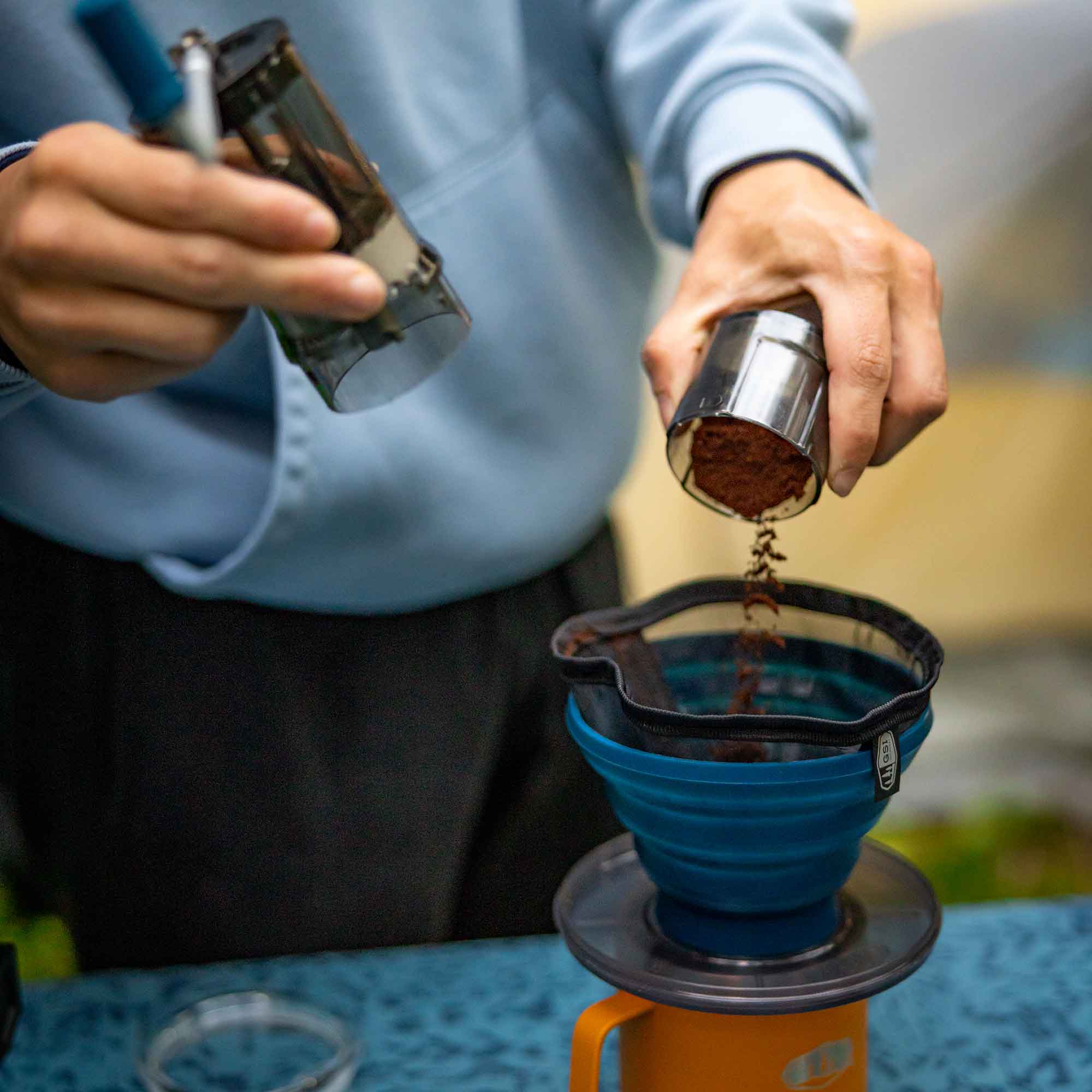 GSI Camp Coffee JavaGrind moulin café manuel camping