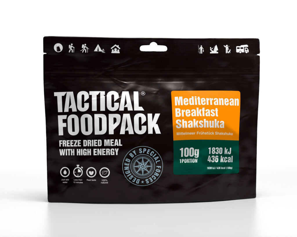 Tactical Foodpack Petit Déjeuner repas muesli fraises