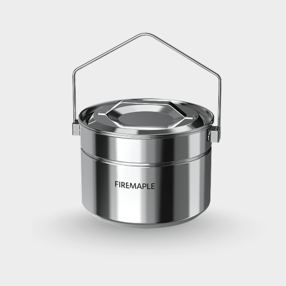 FireMaple Antarcti 1,8 L popote inox suspension feu