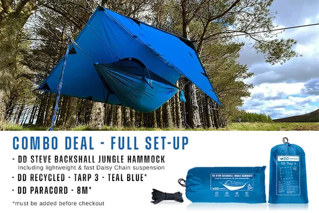 DD Hammocks Steve Backshall Hamac Jungle Anti-Moustique