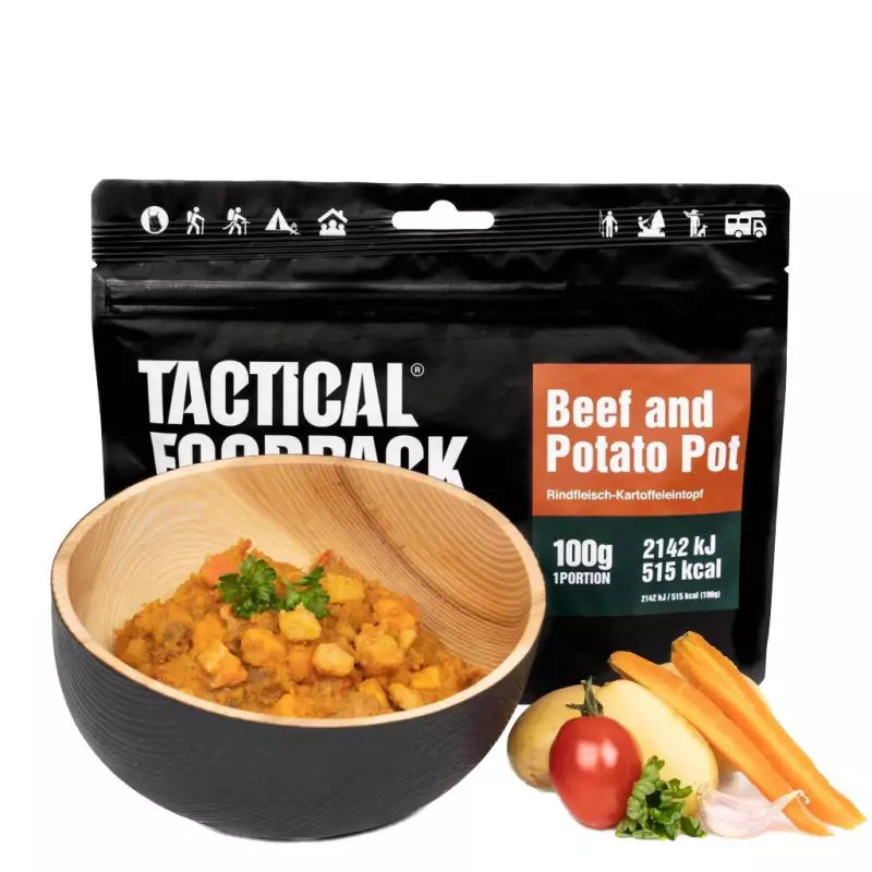 Tactical Foodpack repas lyophilisé Chili con carne
