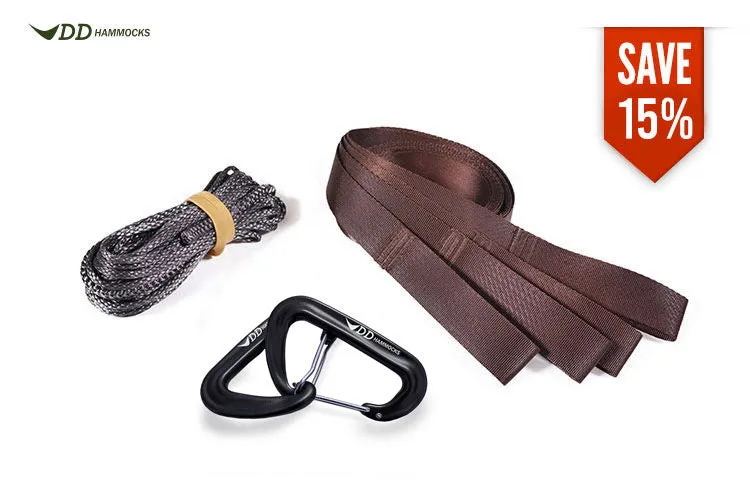 DD Hammocks Whoopie kit suspension hamac complet