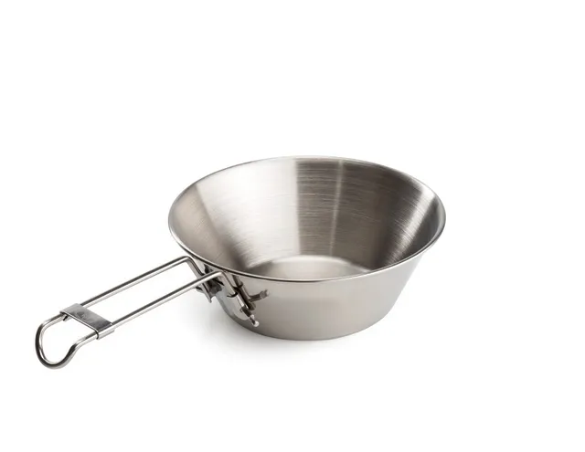GSI Glacier Sierra Cup tasse inox 355 ml poignée pliable