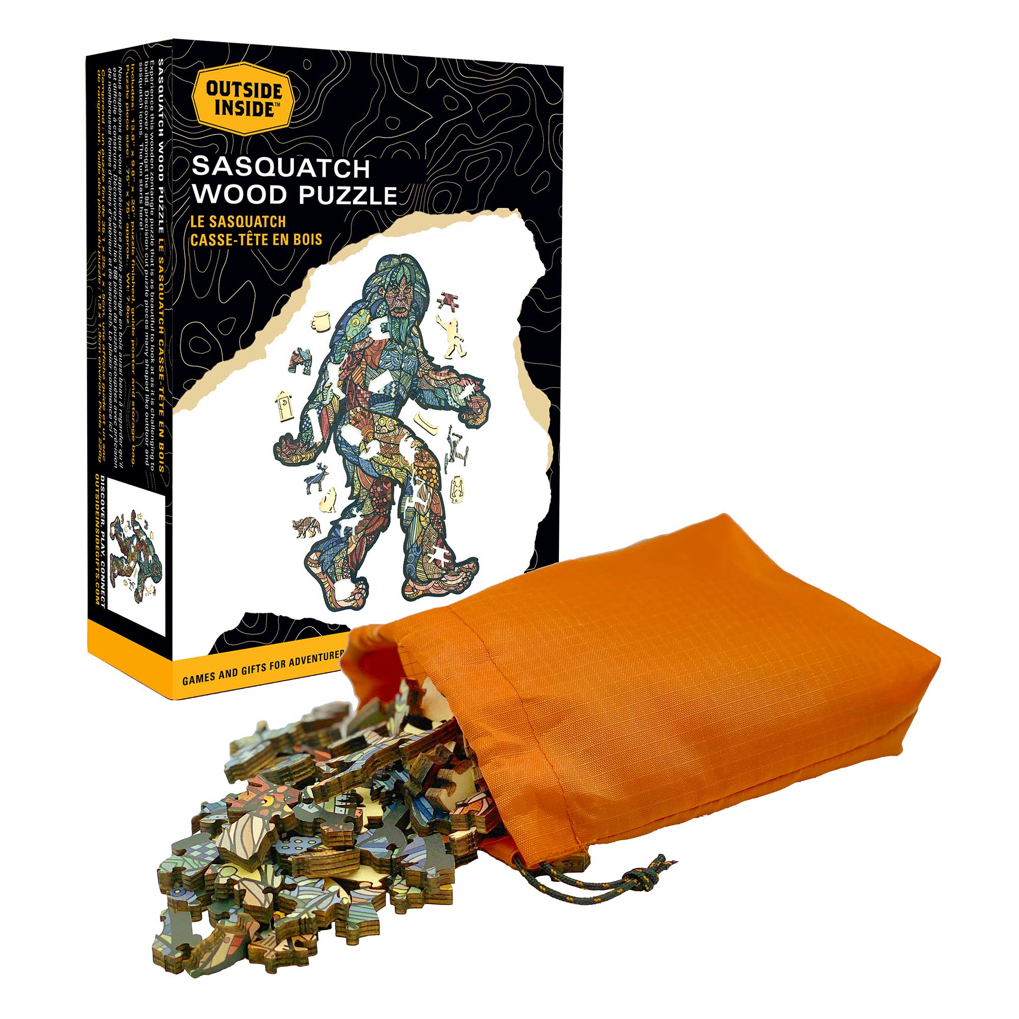 GSI Outdoor Games Sasquatch puzzle bois 188 pièces