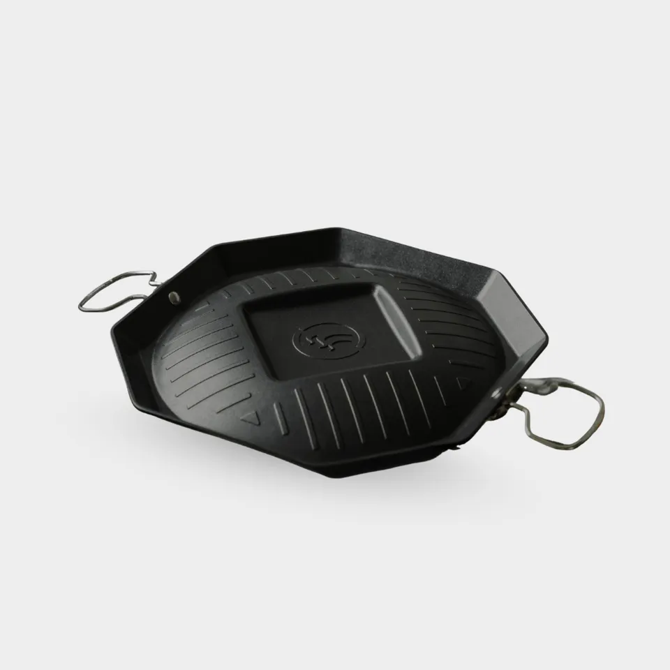 FireMaple SizzlePro poêle grill camping double zone aluminium