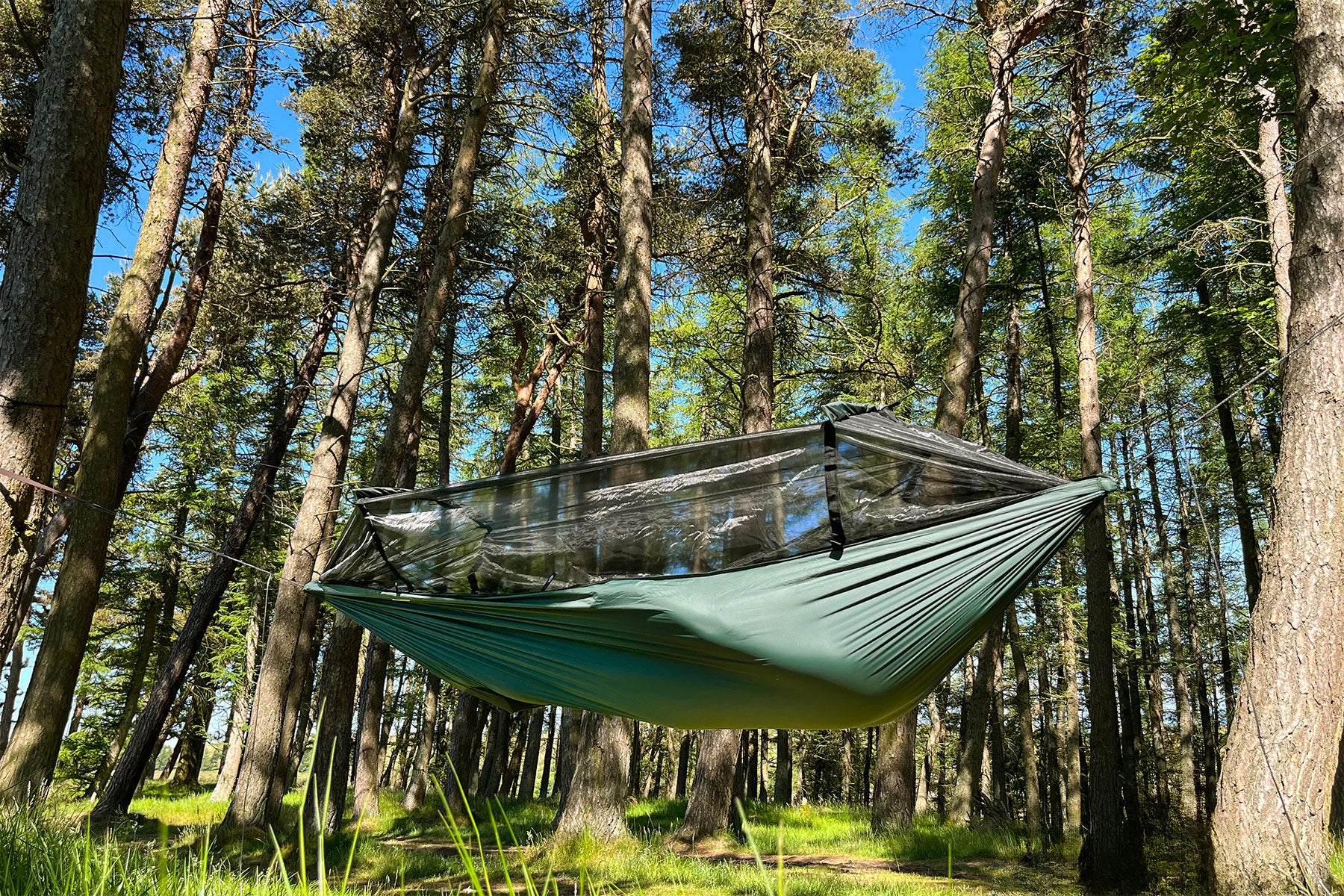 DD SuperLight Frontline hamac moustiquaire vert olive