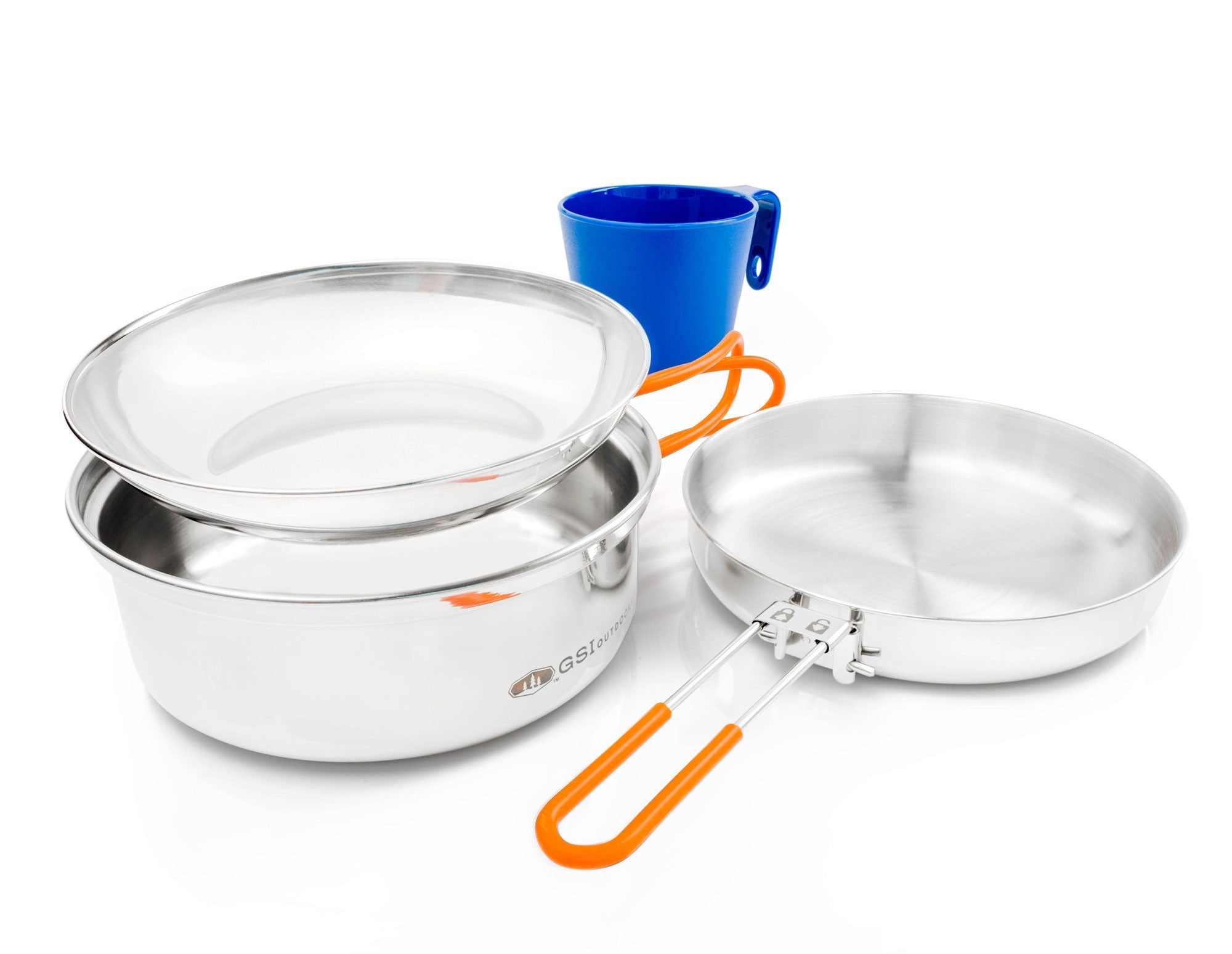 GSI Glacier kit popote inox 1 personne 1L