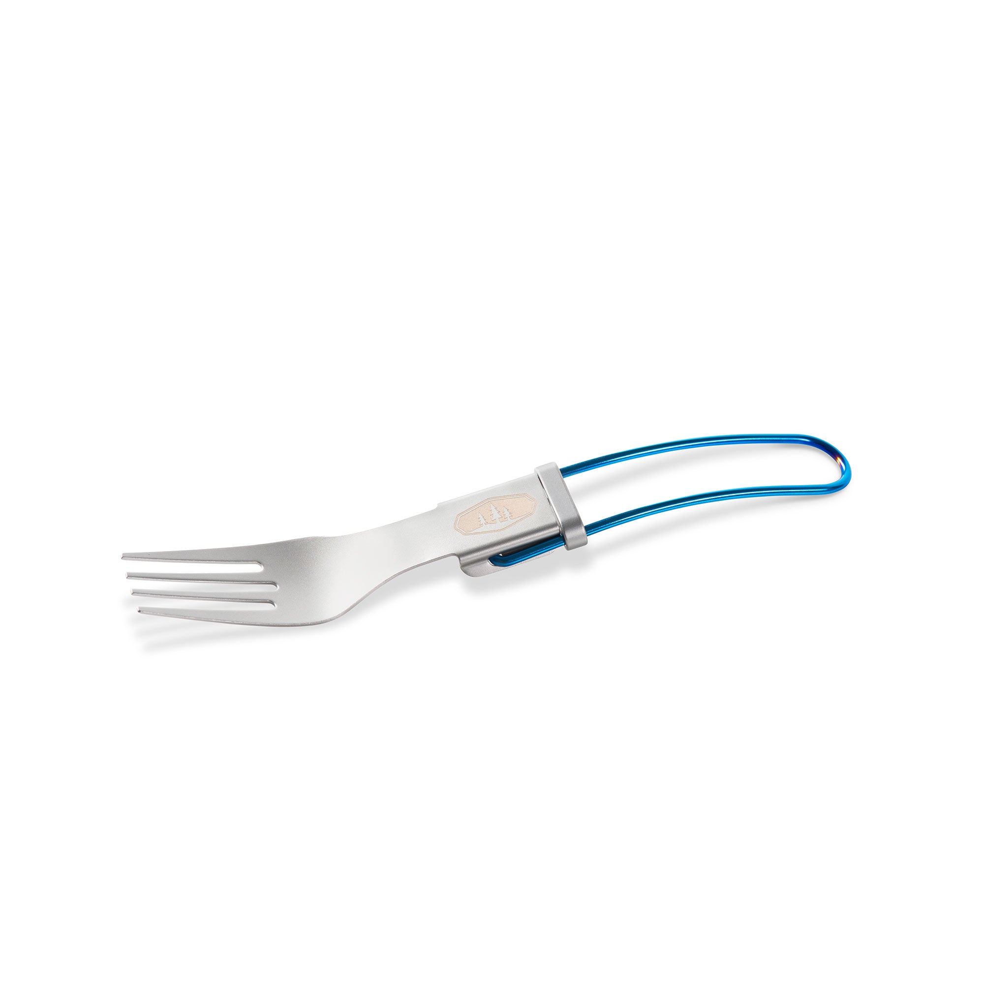 GSI Glacier fourchette pliante bleue inox