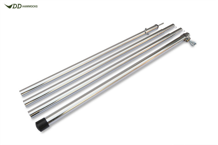 DD Tarp Pole 2,2m mâts tarp réglables x2