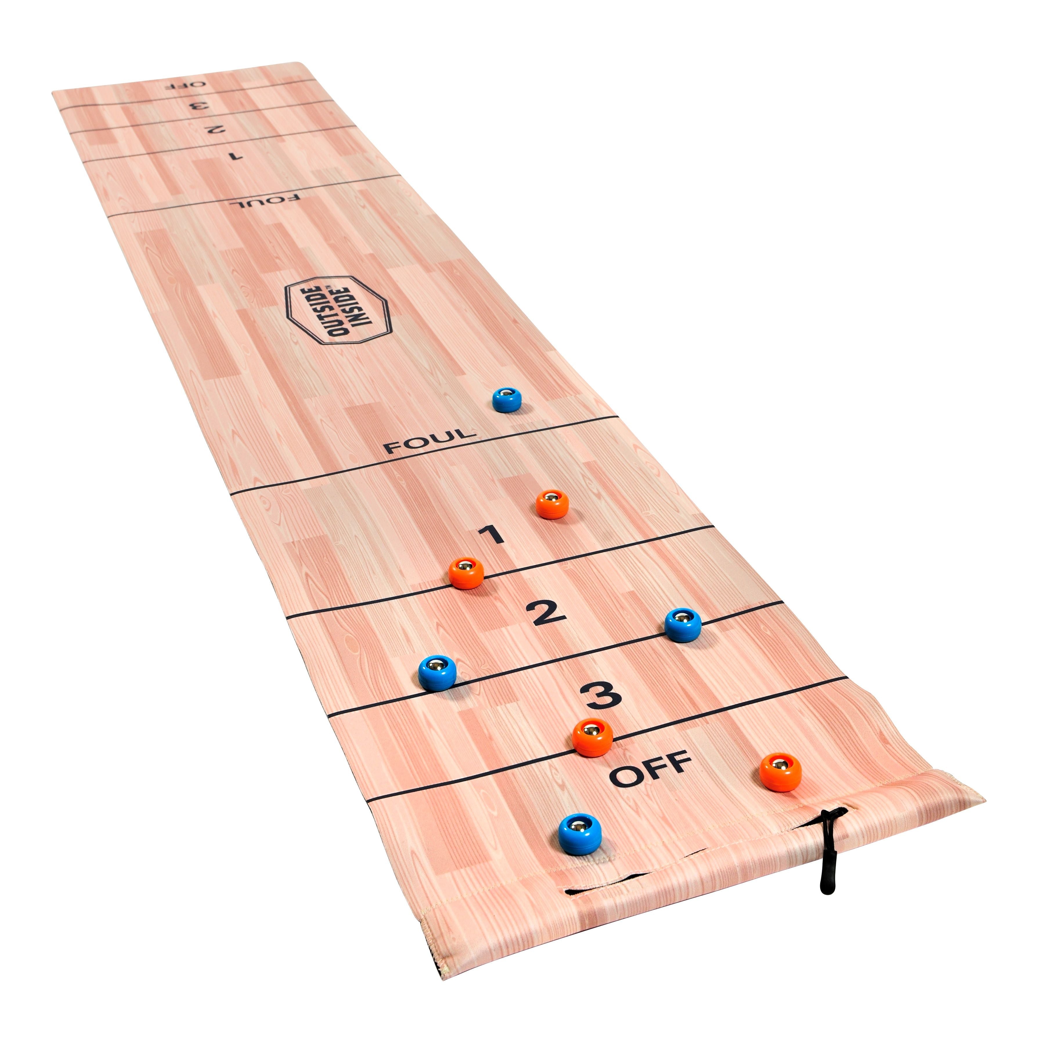 GSI Outdoor Games shuffleboard enroulable néoprène 8 palets