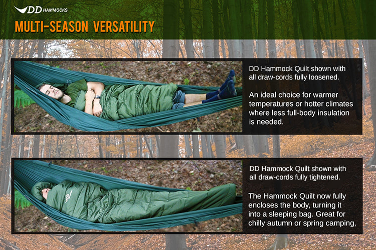 DD Hammock Quilt couette hamac 3 saisons