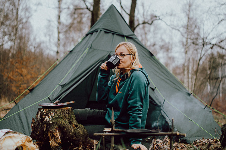 DD Tipi tente tipi 4 places avec mât XL