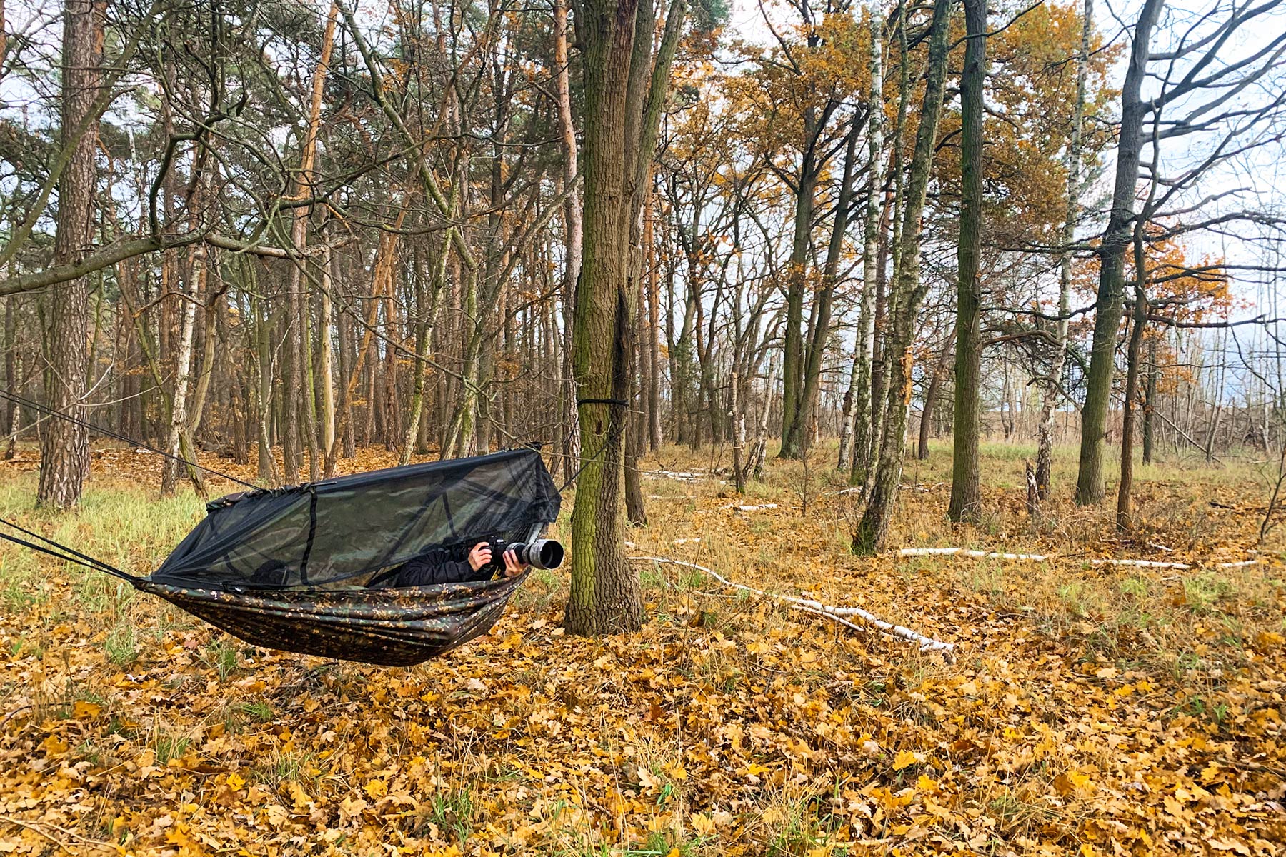 DD Hammocks Frontline MC hamac camouflage moustiquaire