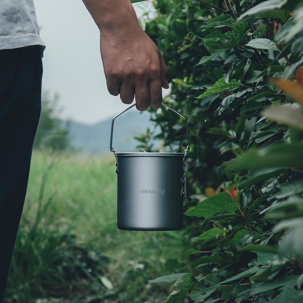 FireMaple Frost popote aluminium 900ml solo