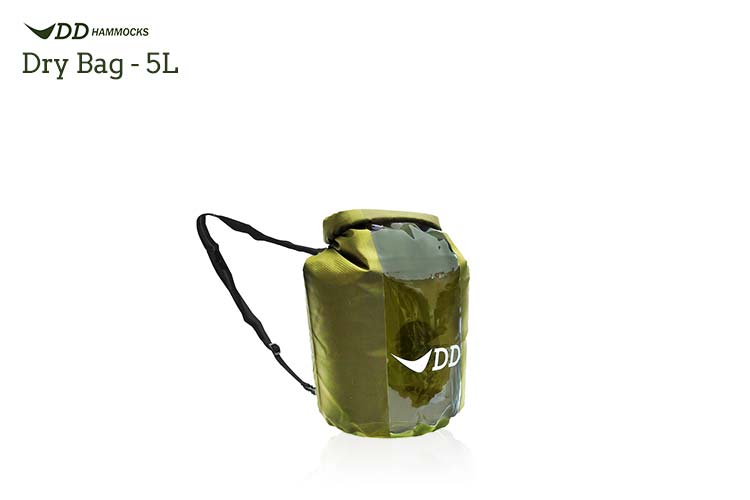 DD Dry Bag Sac étanche 10 L roll-top avec fenêtre