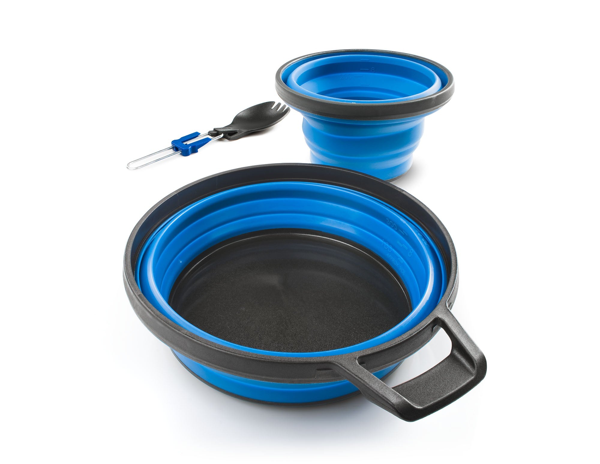 GSI Escape Set Vaisselle 1 Personne Bleu Pliable
