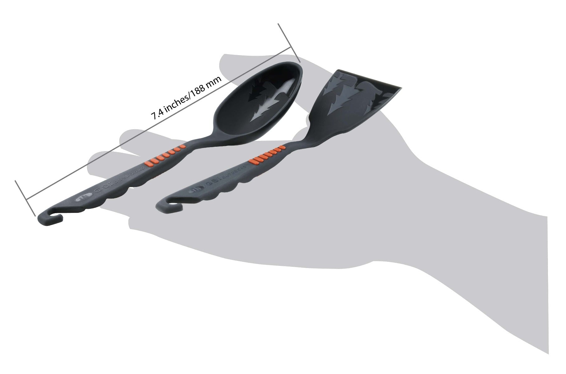 GSI Camping Cookware Pack Spoon Spatule cuillère camping 19 cm