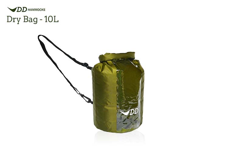DD Dry Bag Sac étanche 10 L roll-top avec fenêtre